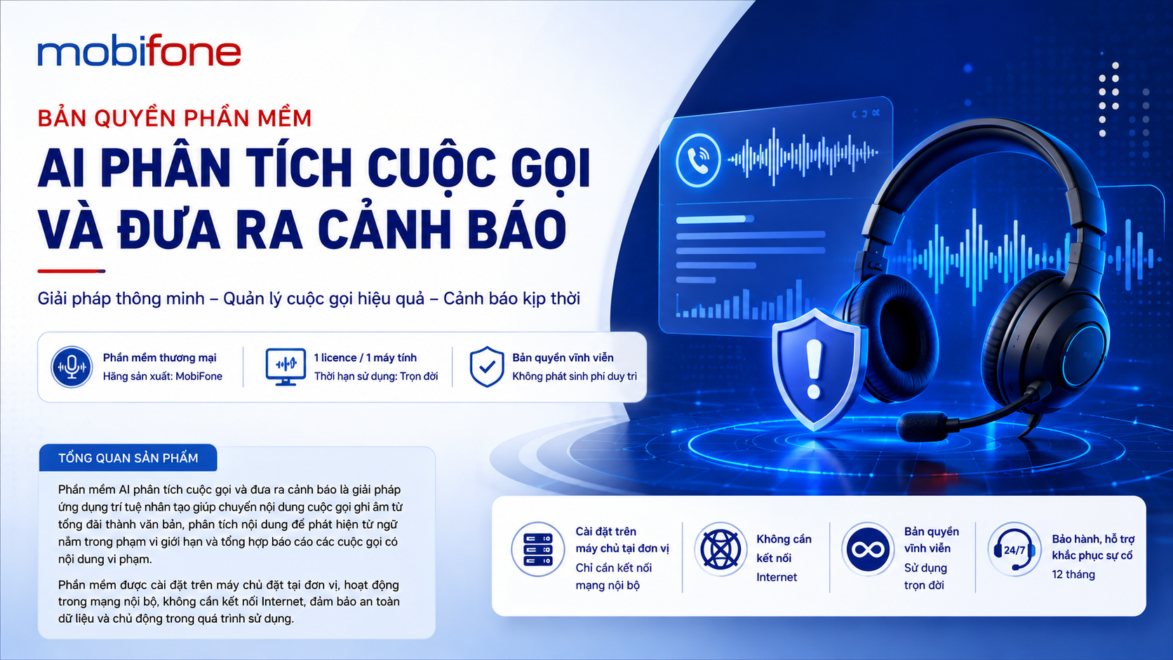 Phần mềm AI phân tích cuộc gọi và đưa ra cảnh báo